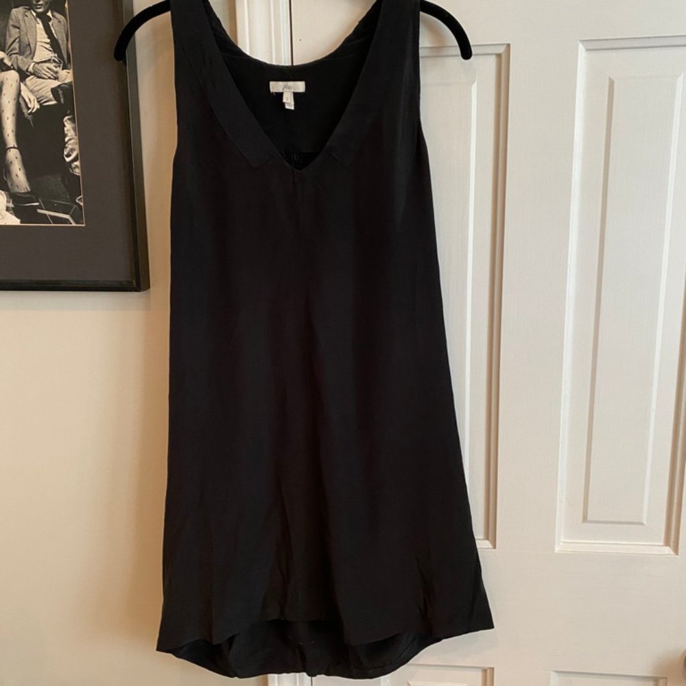 Joie Sleeveless Mini Silk Shift Dress